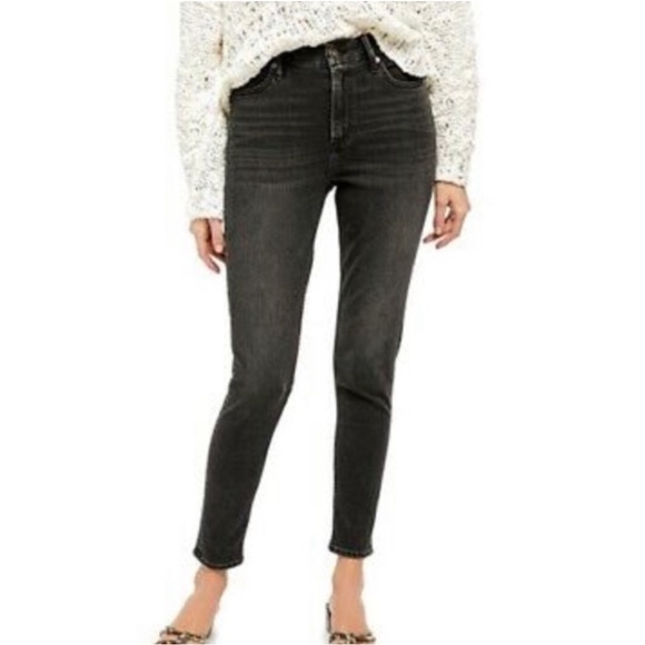 We the Free People Montana Skinny Jeans in Milkyway Black Women's Size 26 New - Picture 5 of 6